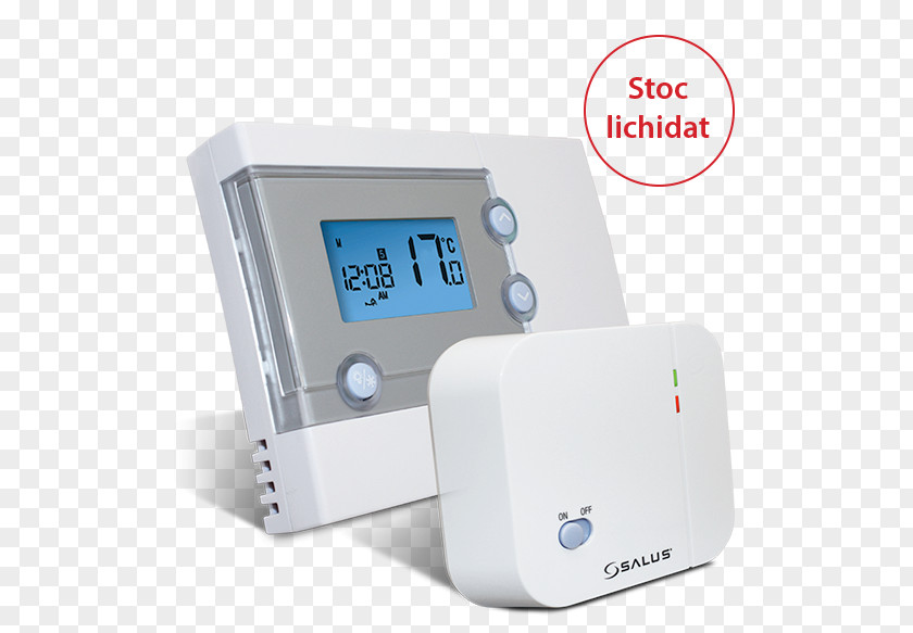 Room Thermostat Central Heating Programmable Boiler PNG