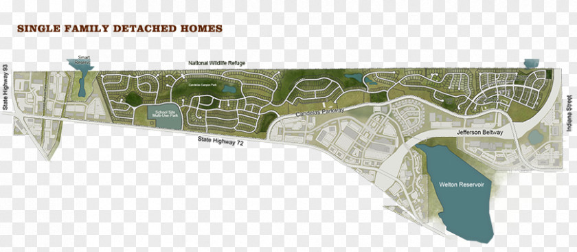 Singlefamily Detached Home Candelas, Colorado Candelas Parkway Map Neighbourhood PNG