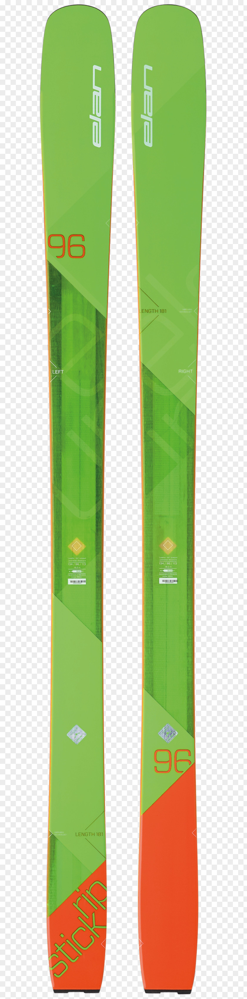 Snowboard Elan Alpine Ski Caster Board PNG