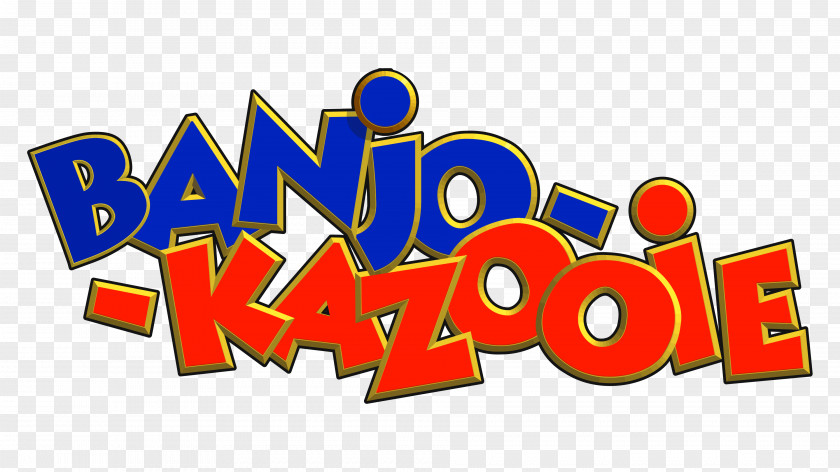 Banjo-Kazooie Logo Brand Font PNG