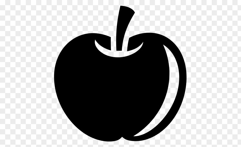 Black Apple And White Clip Art PNG