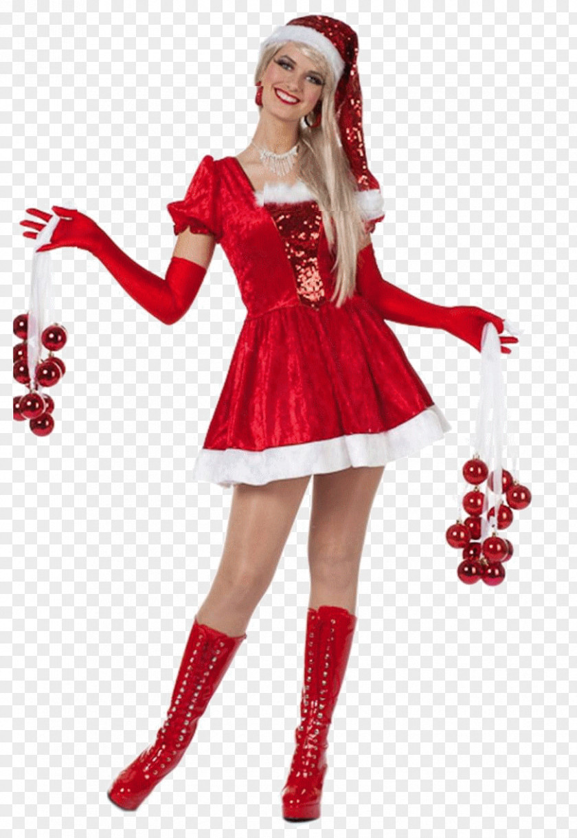 Santa Claus Dress Christmas Costume Party PNG