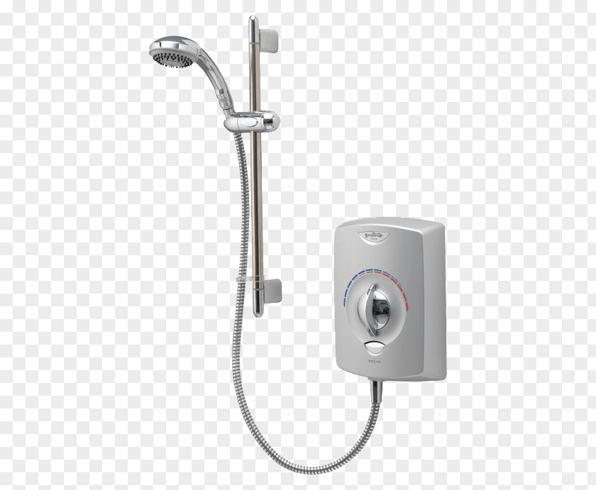 Shower Gainsborough 8.5 GSE Graphite Electric Stanza KW Plumbworld Bathroom PNG