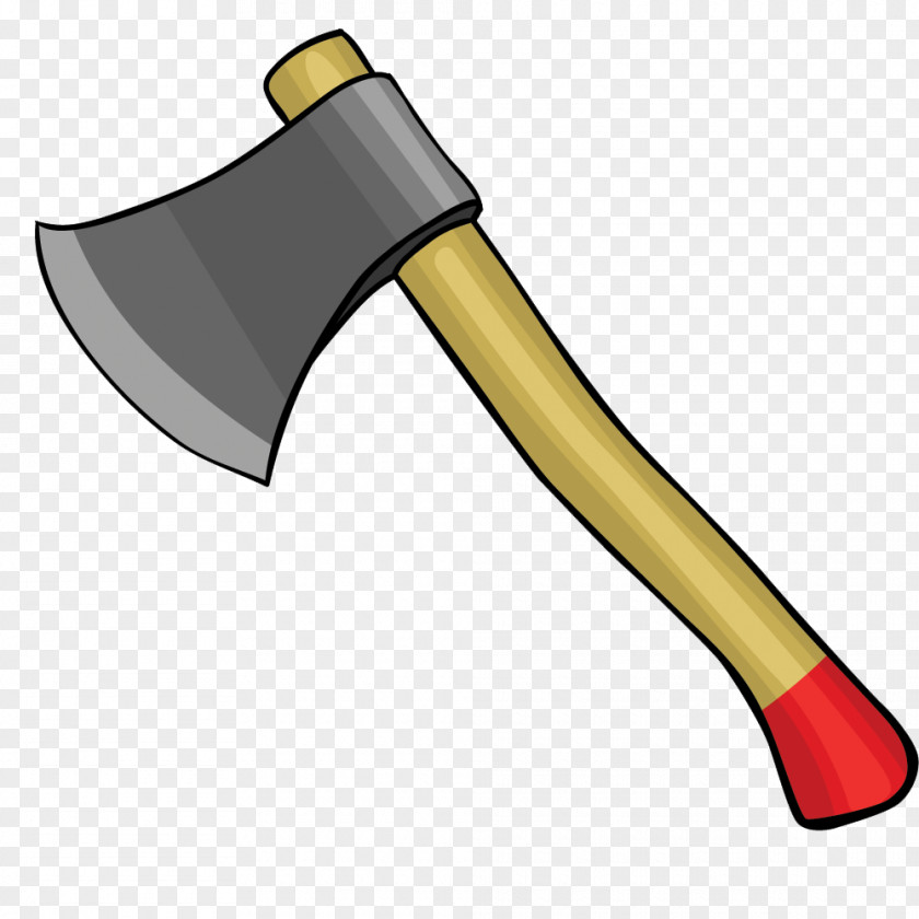 Vector Material Wooden Handle Ax Hatchet Download PNG