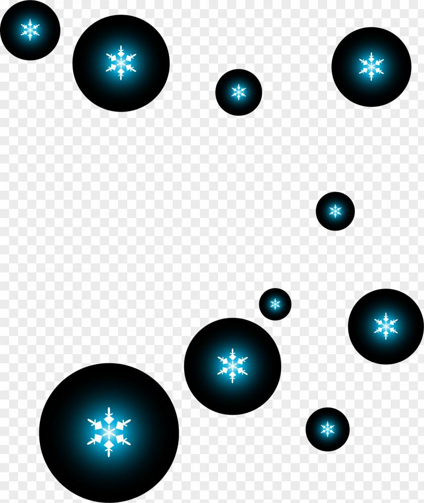 Blue Snowflake Light IPhone 8 PNG