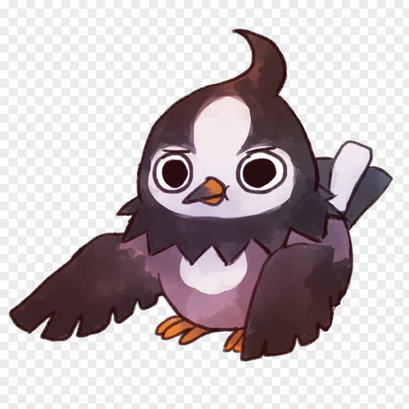 Penguin Owl Beak Animated Cartoon PNG