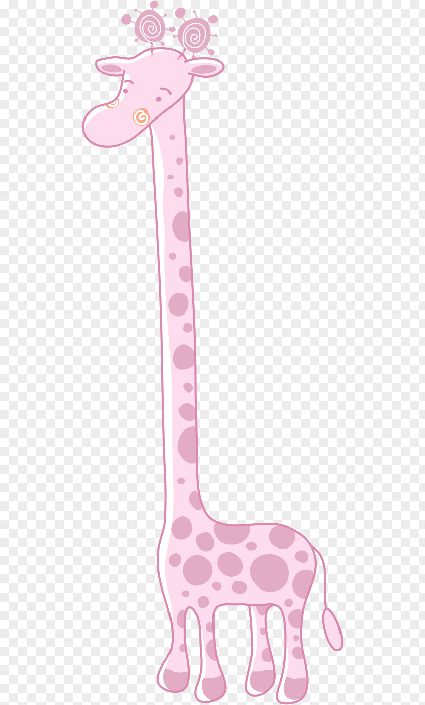Pink Giraffe Northern Download PNG