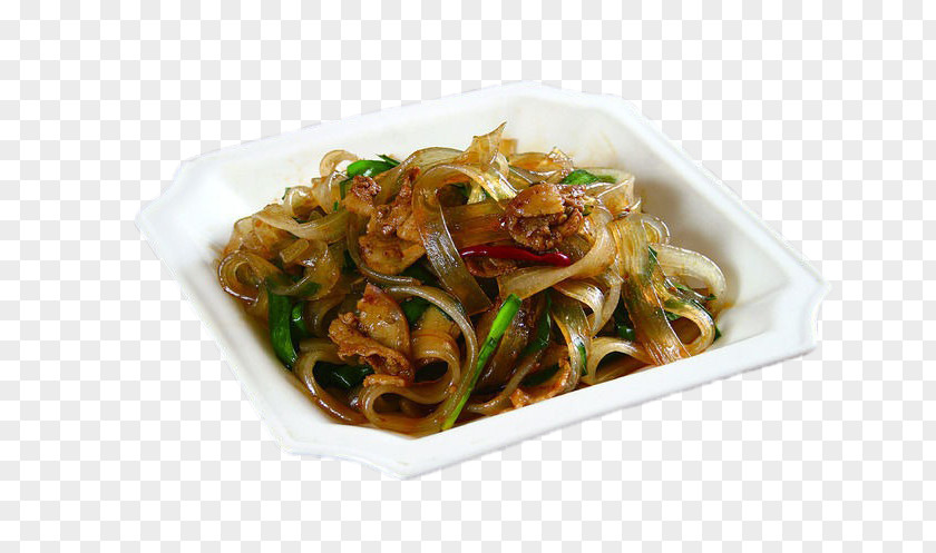Skid Plate Pork Powder Lo Mein Chow Chinese Noodles Fried Yakisoba PNG