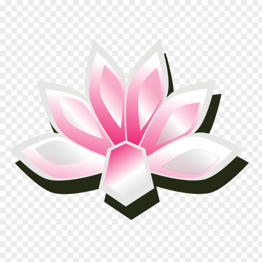 Abstract Yoga Nelumbo Nucifera Clip Art PNG