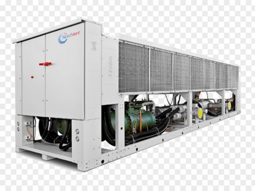 Chilled Water Air Handler Chiller Machine Compressor Free Cooling PNG