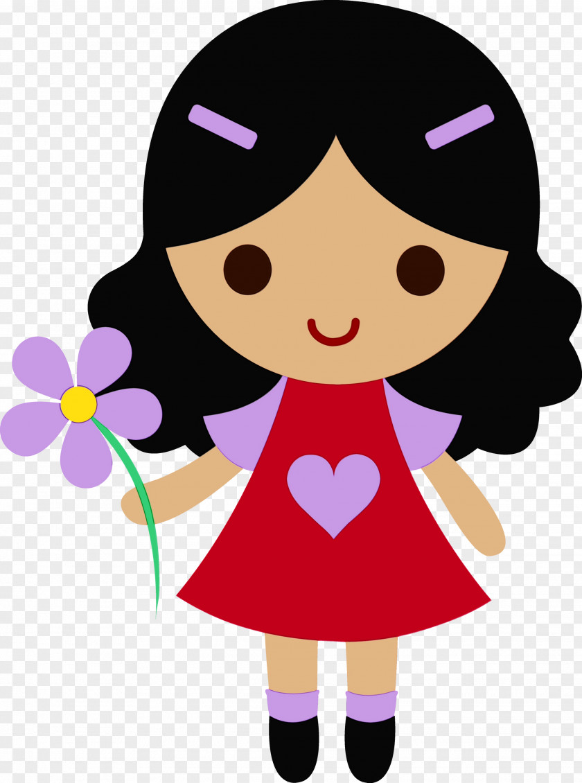 Clip Art Cartoon Image Drawing Girl PNG