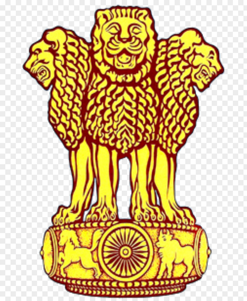 India Lion Capital Of Ashoka State Emblem National Symbols PNG