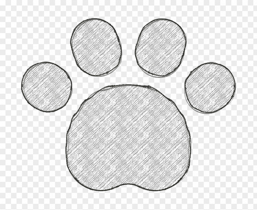 Pawprint Icon Cat Veterinary PNG