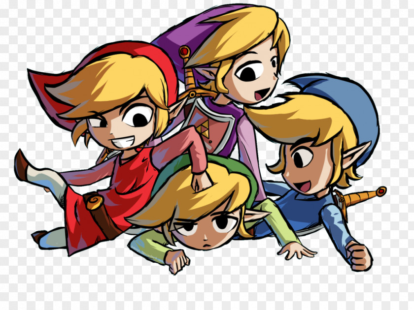 The Legend Of Zelda Zelda: Four Swords Adventures A Link To Past And Twilight Princess HD PNG