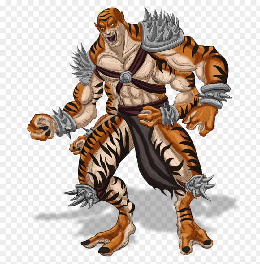 Tiger Goro Kintaro Sheeva Mortal Kombat X PNG