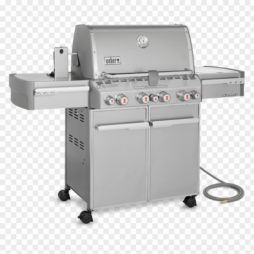 Barbecue Gasgrill Weber-Stephen Products Weber Summit S-470 Natural Gas PNG