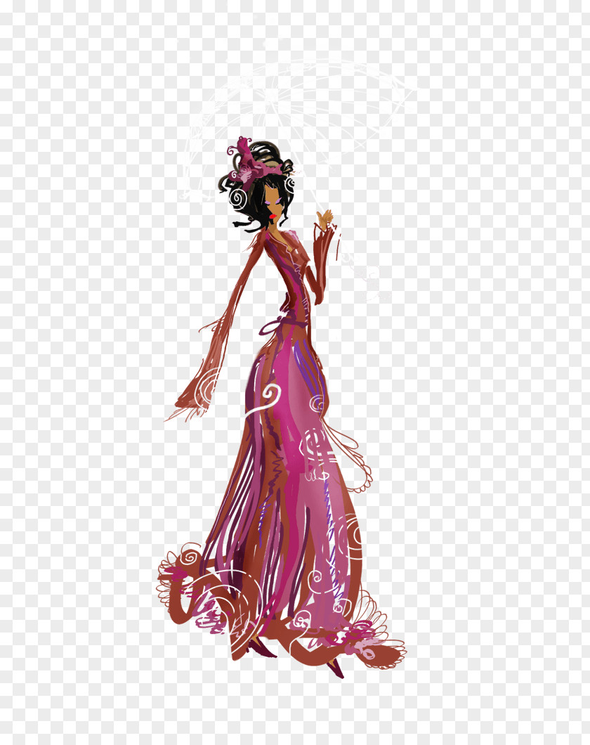Image Fashion Animation Drawing Illustration PNG