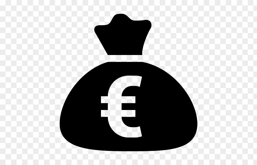 Money Bag Euro Sign Bank PNG