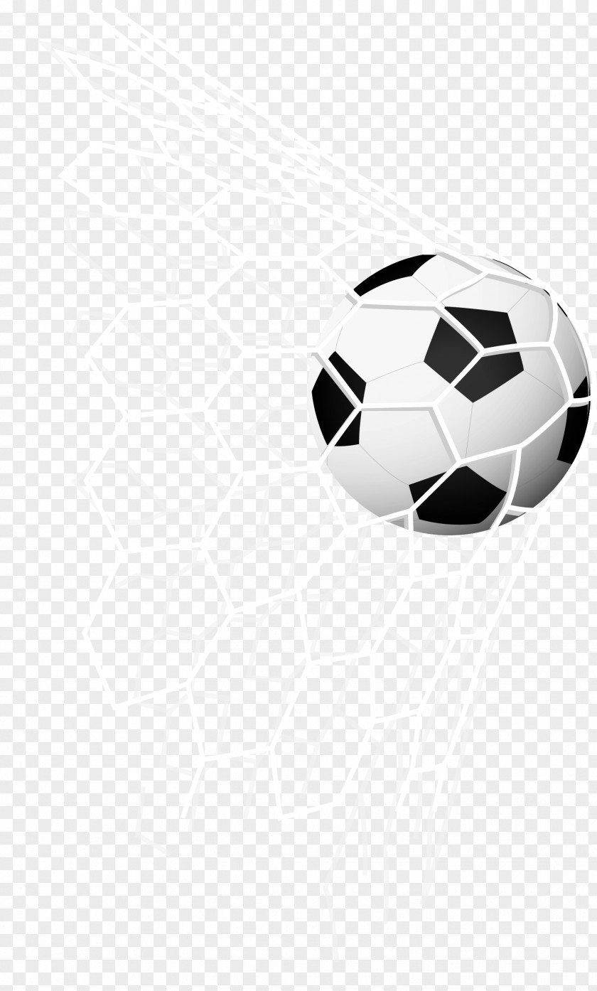 Soccer Kick Into The Net Inside Vector Football Goal Wallpaper PNG