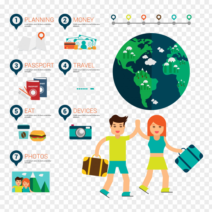 Artmatic Voyager Infographic Travel Graphics Image Illustration PNG