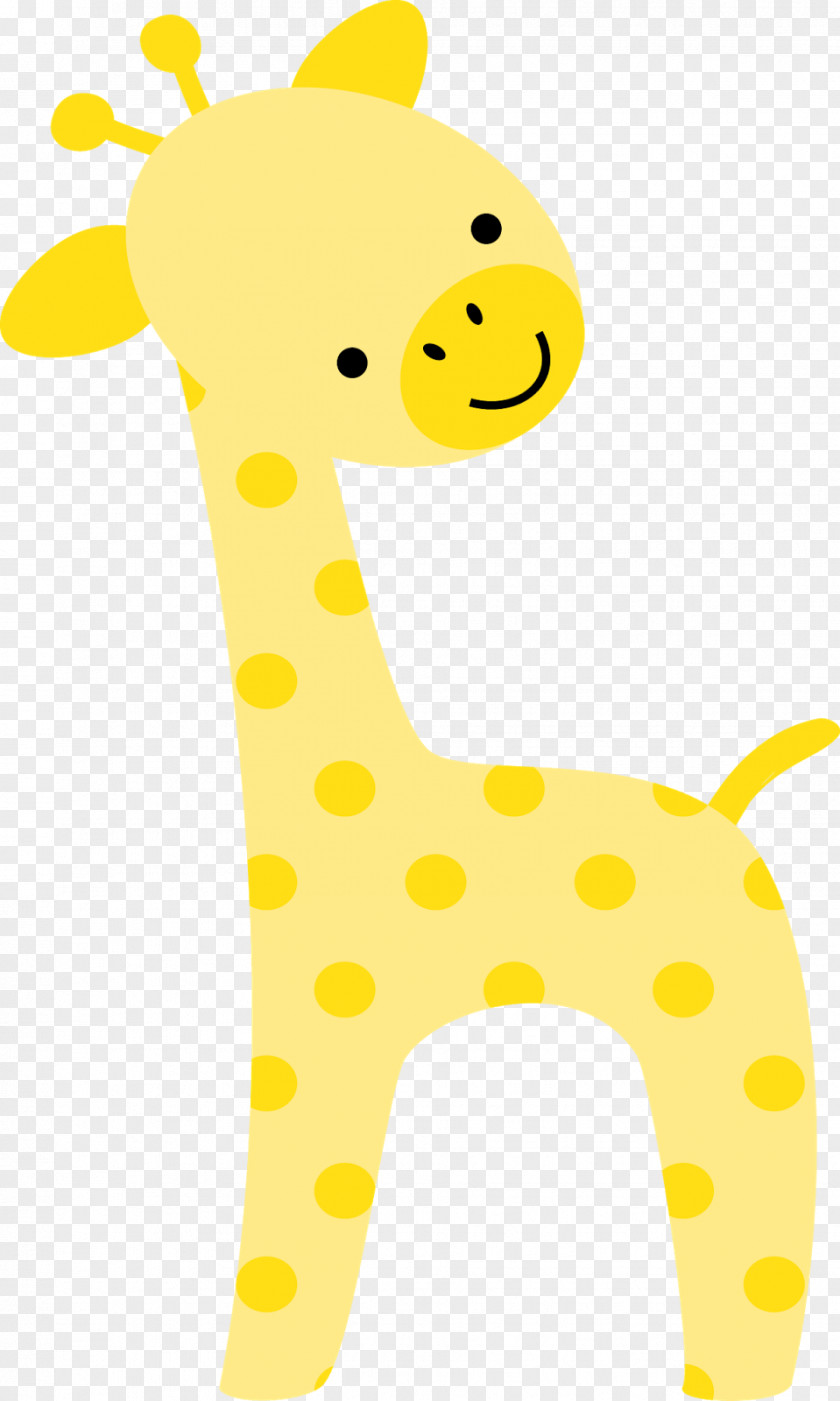 Giraffe Baby Jungle Animals Zoo Safari Clip Art PNG