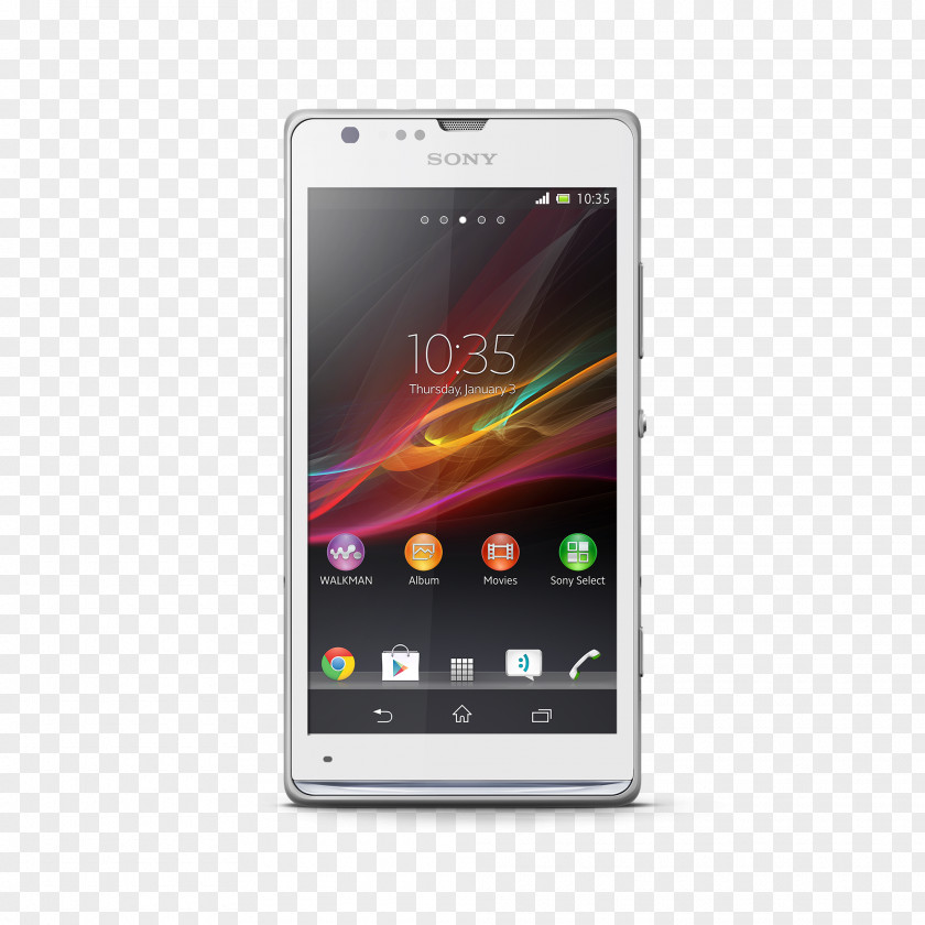 Smartphone Sony Xperia L SP Z1 PNG