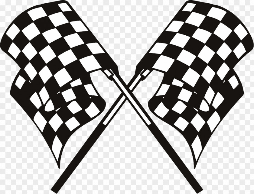 Checkered Flag Clipart Kart Racing Go-kart Flags Auto Clip Art PNG