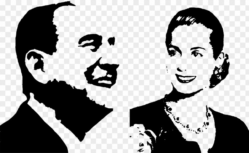 Eva Peron Argentina Loyalty Day Stencil Peronism Justicialist Party PNG