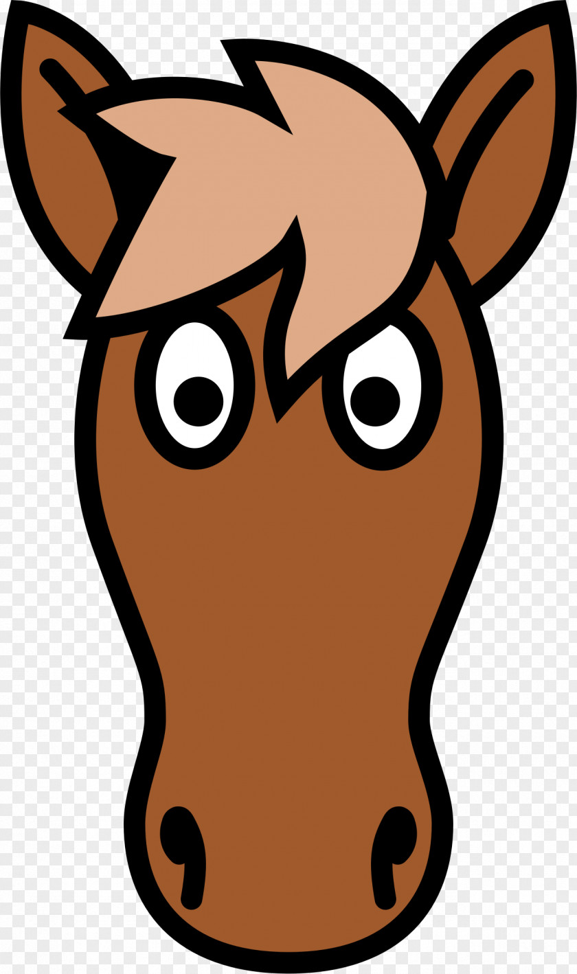 Horse Head Mask Whiskers Snout Clip Art PNG