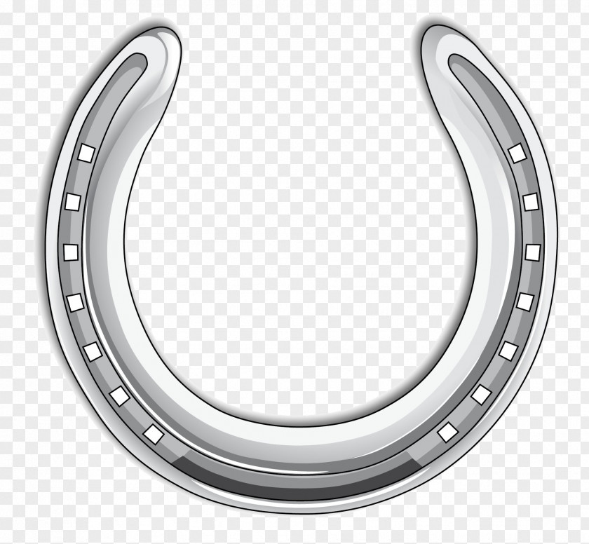 Rim Silver Horseshoes Horse Supplies Horseshoe Metal Games PNG