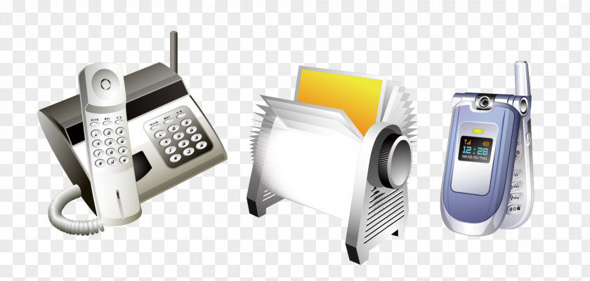 Vector Phone Coffee Cup Icon PNG