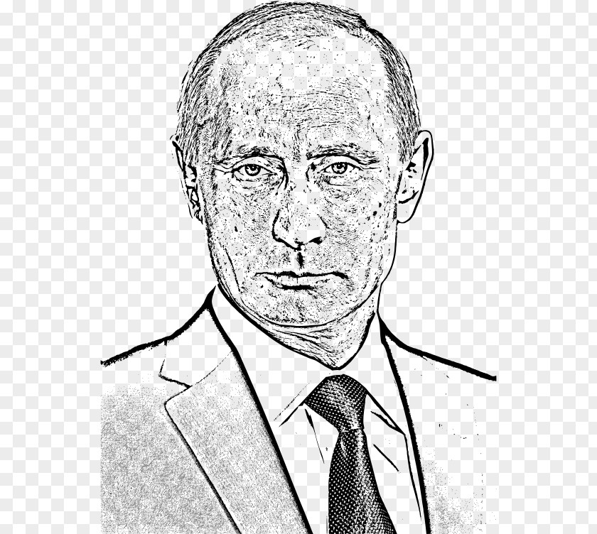 Vladimir Putin Russia Drawing Clip Art PNG