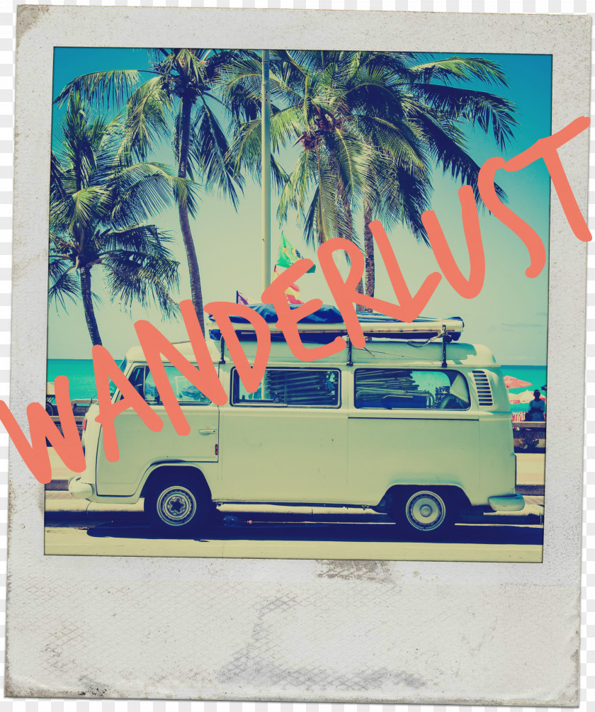 Volkswagen Type 2 Van Car Beach PNG