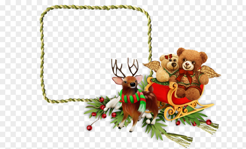 Christmas Ornament Reindeer PNG