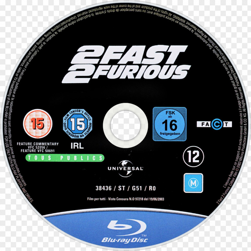 Fast Furious Compact Disc Letty Blu-ray Dominic Toretto Brian O'Conner PNG