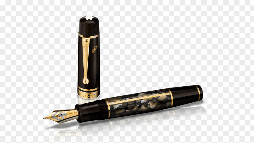 Fountain Pen Montblanc Writer Novelist PNG