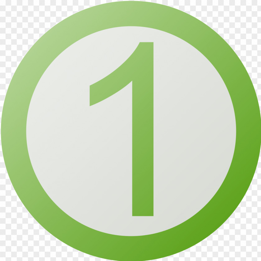 Number 1 Pictogram Wikimedia Commons PNG