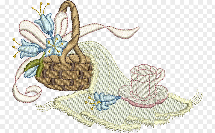 Picnic Basket Embroider Now Machine Embroidery Art PNG