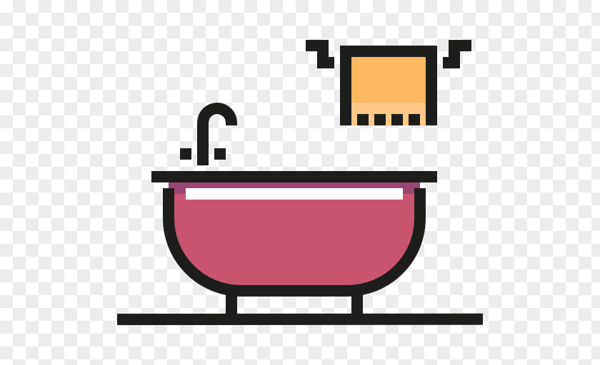 Bathtub Towel Icon PNG