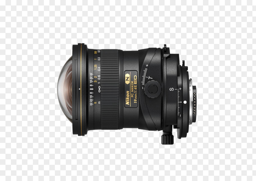 Camera Lens Nikon PC-E Nikkor 24mm F/3.5D ED Tilt–shift Photography PNG