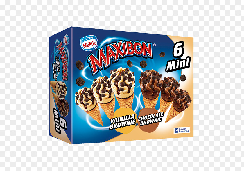 Chocolate Brownies Ice Cream Brownie Wafer Maxibon PNG