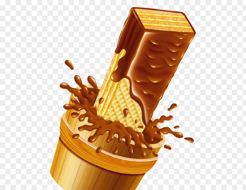 Ice Cream Chocolate Bar Cones Wafer PNG