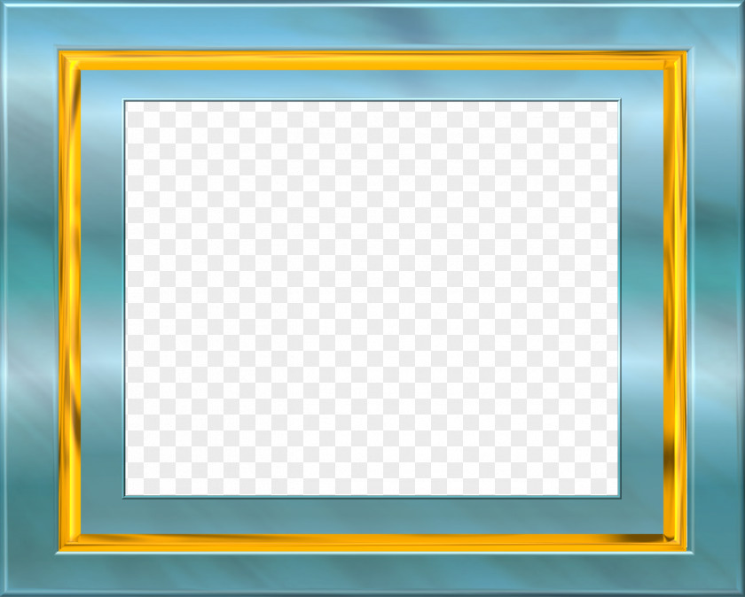 Square Frame Picture Frames Window Blue Clip Art PNG