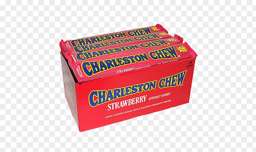 Strawberry Flavor Charleston Chew Product Confectionery PNG