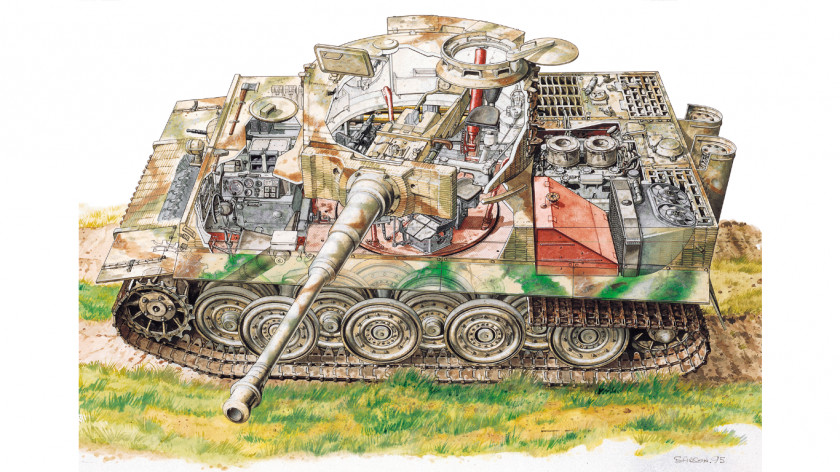 Tanks Germany Tiger 1: Heavy Tank, 1942-45 Second World War I PNG