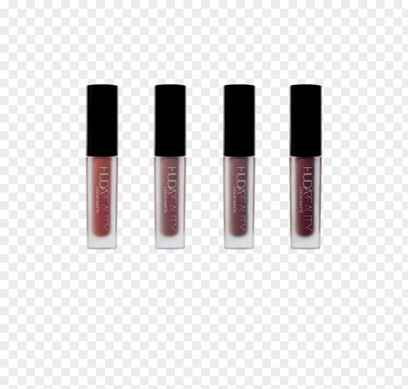 Beauty Makeup Huda Liquid Matte MINI Lipstick Rose Gold Textured Shadows Palette PNG