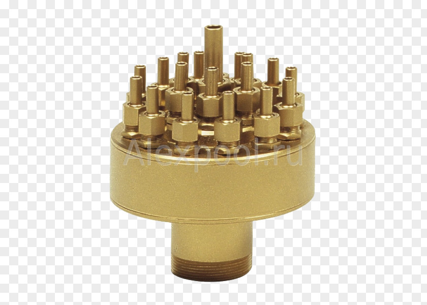 Brass Nozzle Irrigation Sprinkler Fountain Water PNG
