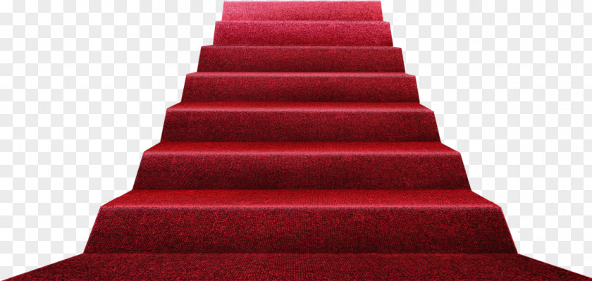 Red Carpet Ladder Stairs Floor PNG