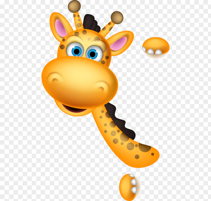 Cartoon,giraffe Giraffe Cartoon Clip Art PNG