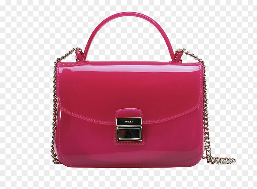 FURLA / Ms. Fulla CANDY PVC Mini Messenger Bag Handbag MINI Cooper Polyvinyl Chloride Leather PNG